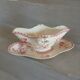 Antique sauce boat in Gien ironstone.