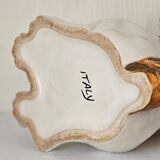 Vintage ceramic dog umbrella stand