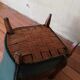 Fauteuil des années 50 velours vert