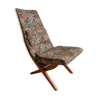 Fauteuil inclinable tapisserie
