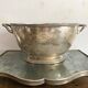 Champagne bucket, engraved silver cooler
