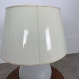 Opaline lamp from the 70s by Verre Lumière