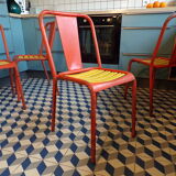 Suite 4 chairs Tolix T4