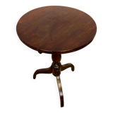 Walnut side table