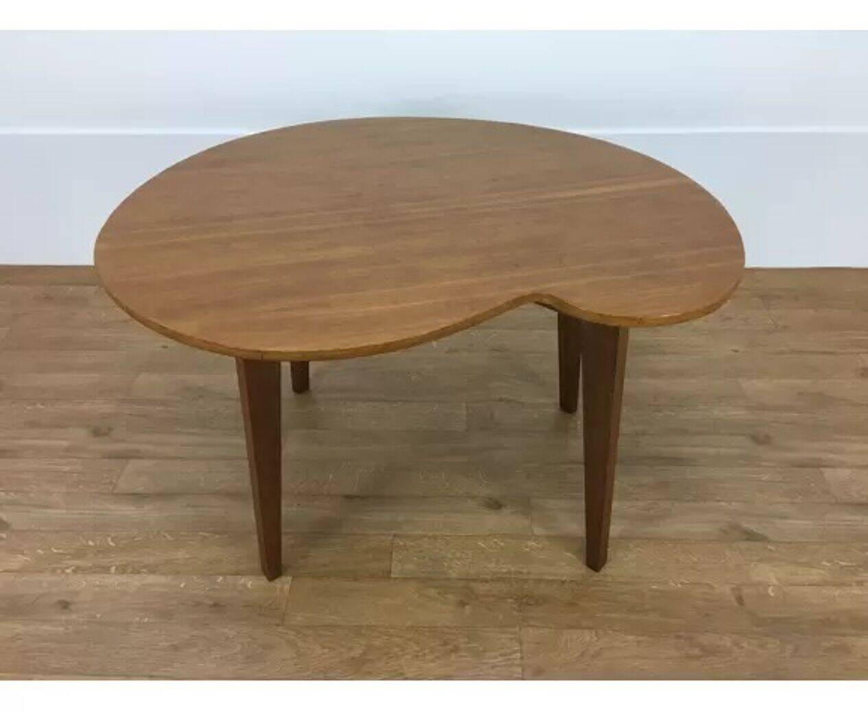 "Bean" side table in wood, 1960s
