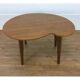 "Bean" side table in wood, 1960s