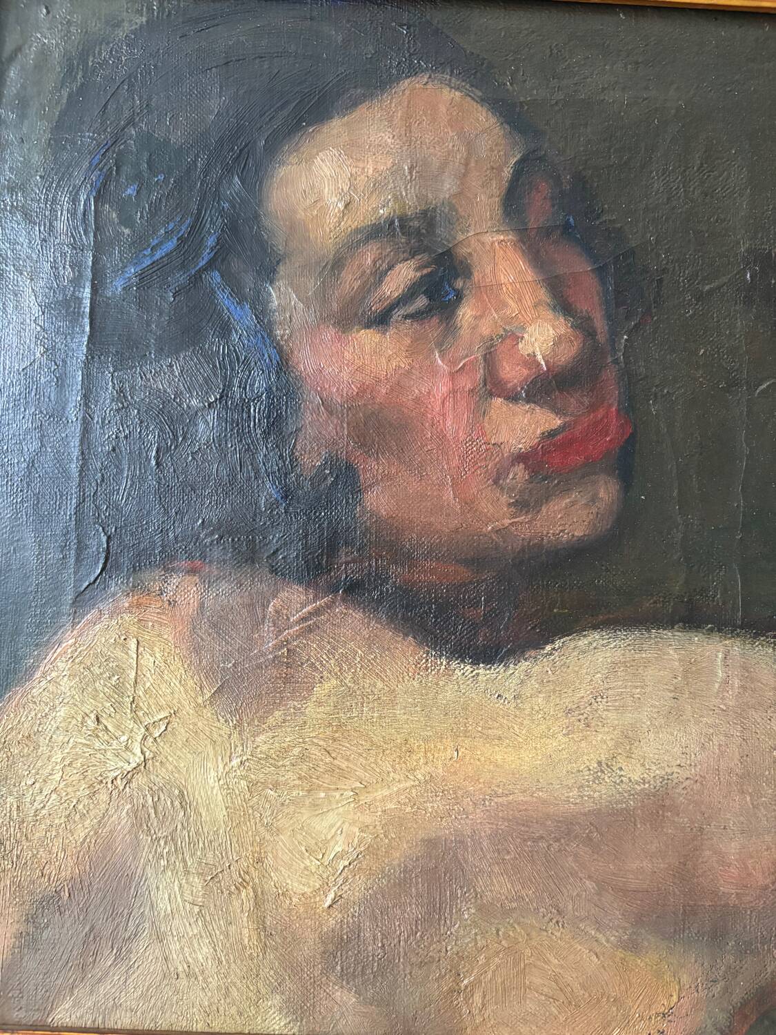 Portrait of a woman from 1924