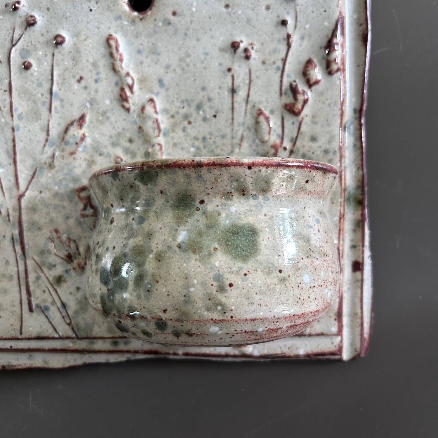 Handcrafted wall planter