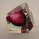 Italian Sommerso Murano Glass Ashtray by Flavio Poli, 1960s