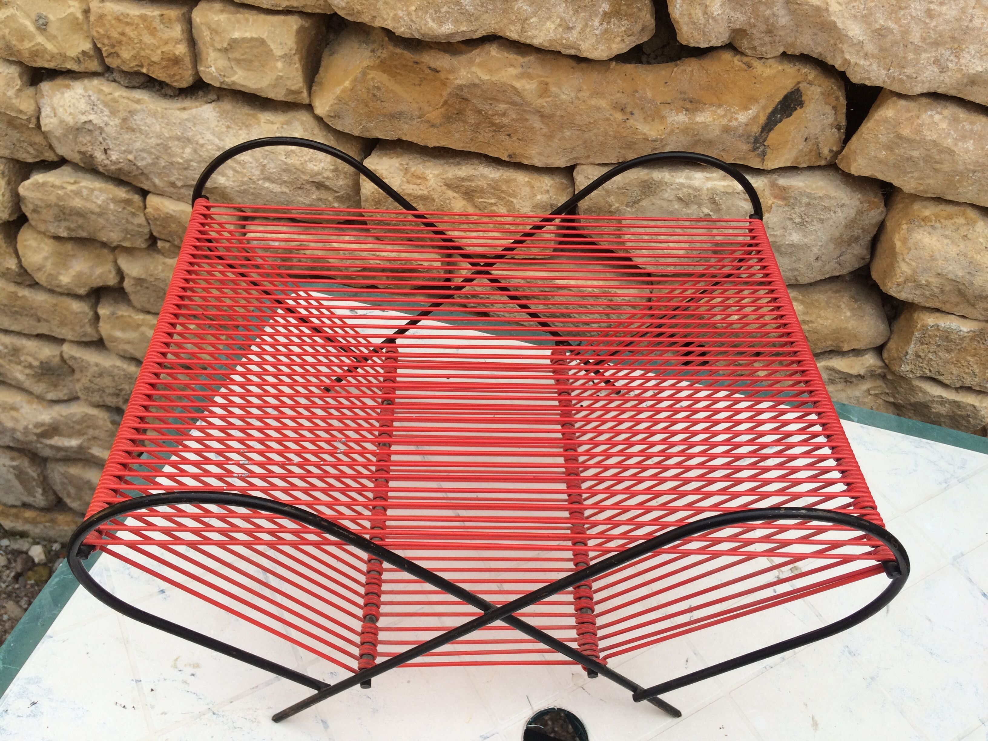 Scoubidou magazines or vinyl holders