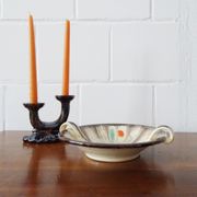 Bol en céramique art déco