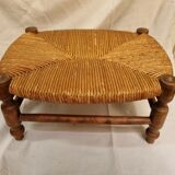 Brutalist footrest wood & mulching