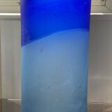 Vintage vase in two-tone glass paste