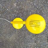 Vintage yellow Aluminor lamp