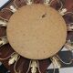 Brass “Witch’s Eye” Sun Mirror, Deknudt, 1950-60