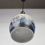 Lampe à suspension Fat Lava, années 1970