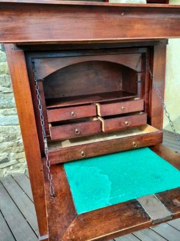 Secrétaire bureau en bois