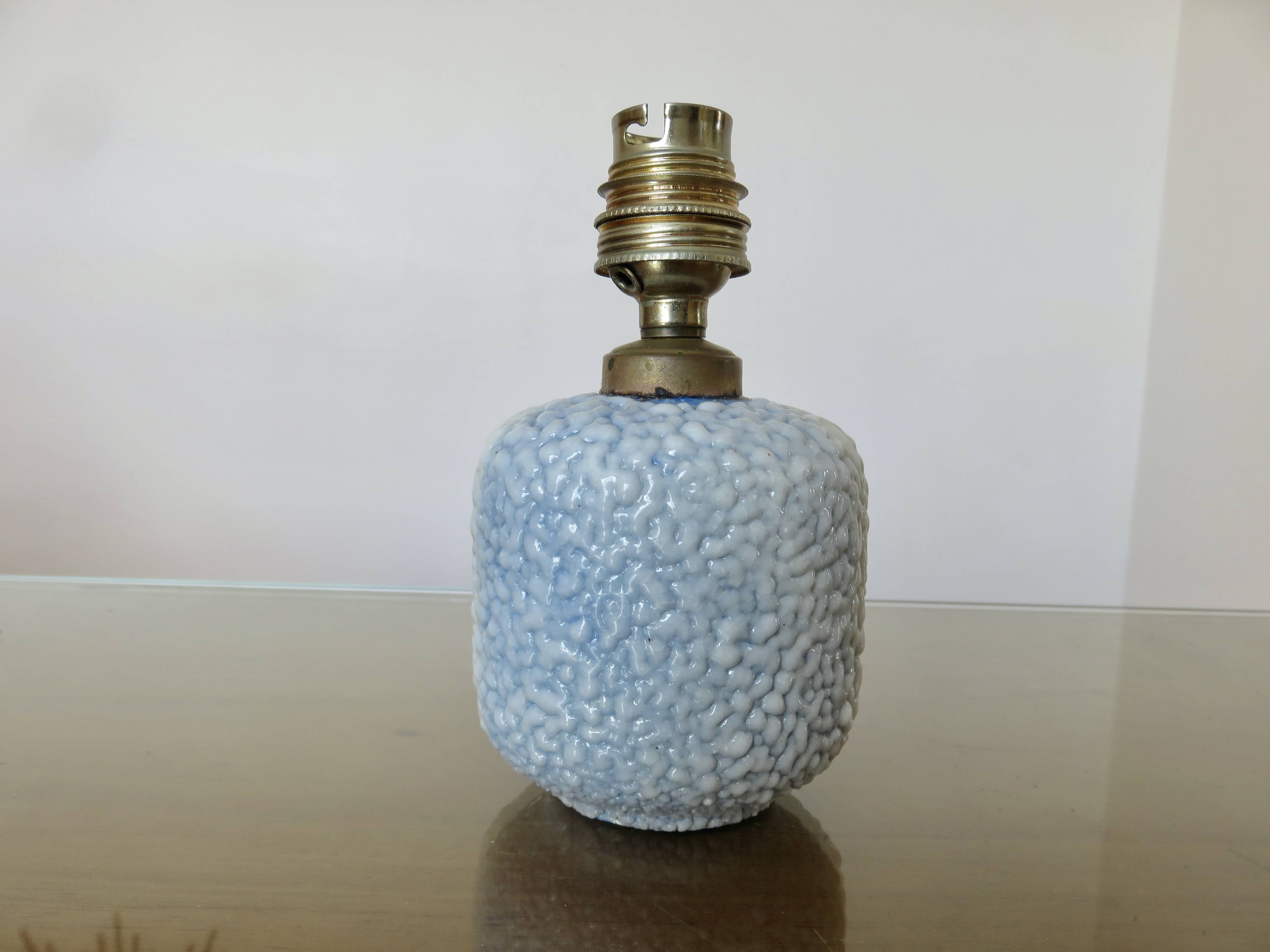 Primavera, small crumpled ceramic lamp