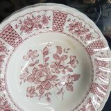 Pink English China plates