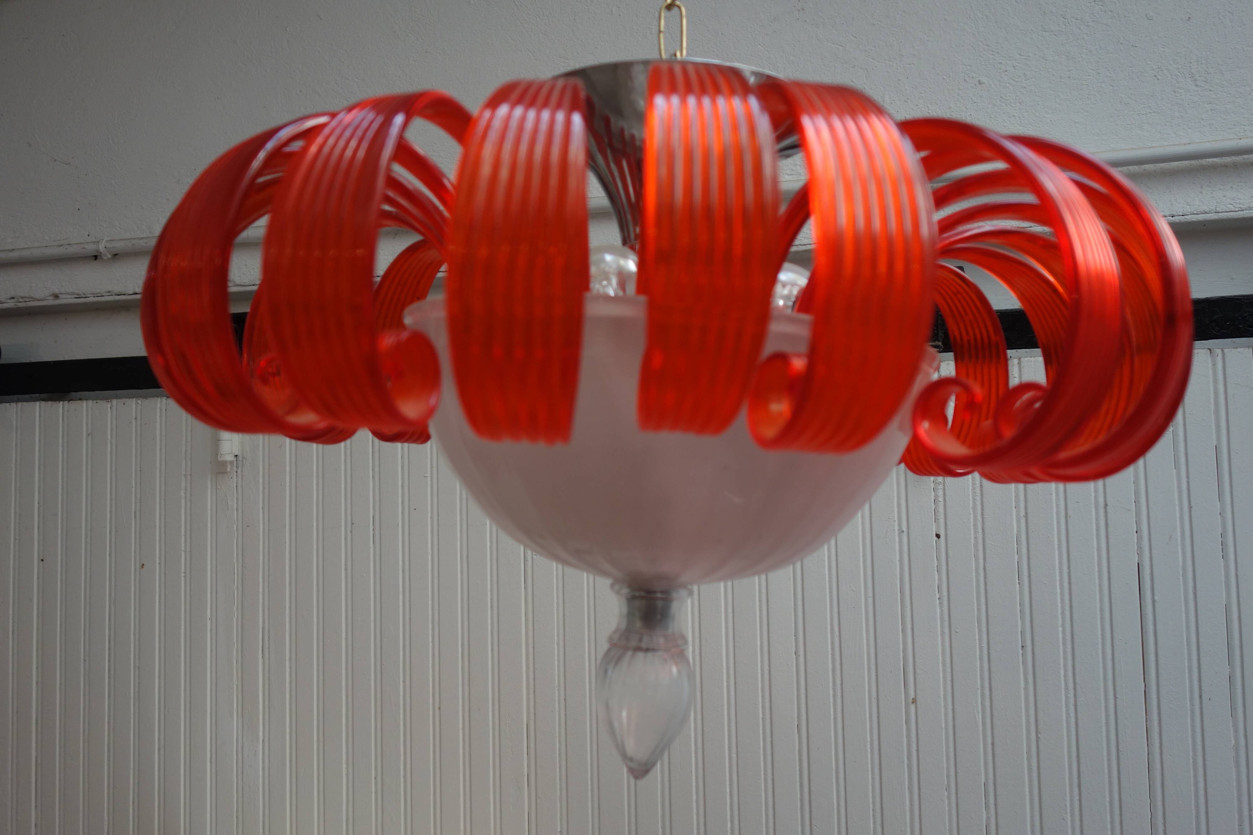 important Venetian chandelier from the 1980s