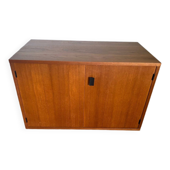 Storage unit module A (B) in Scandinavian teak from the 60s