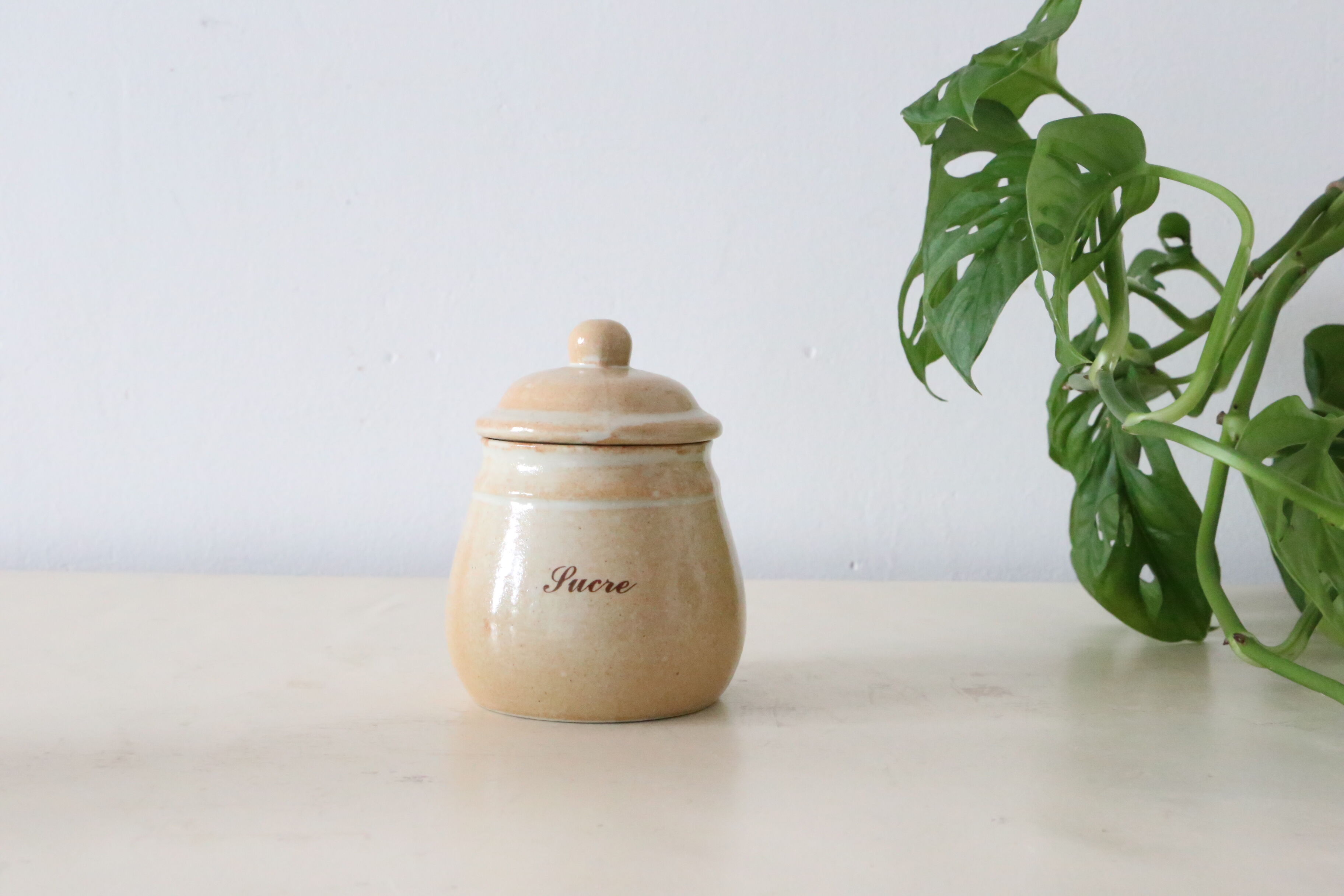 Sugar in sandstone, vintage, French manufacture