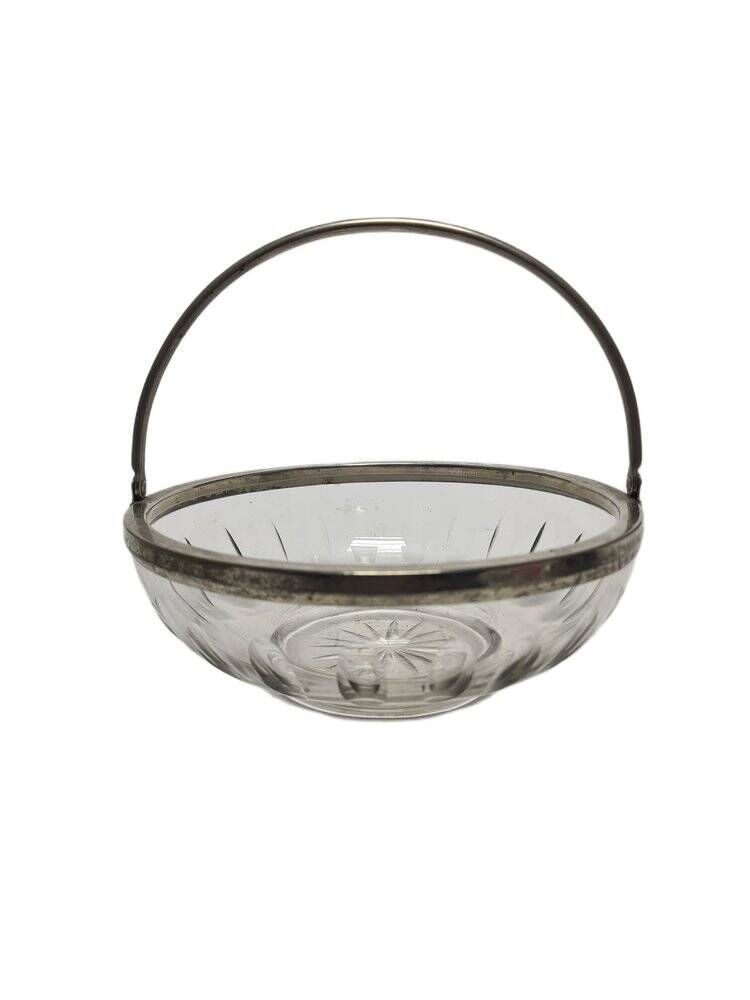 Art Nouveau fruit basket, 1890s
