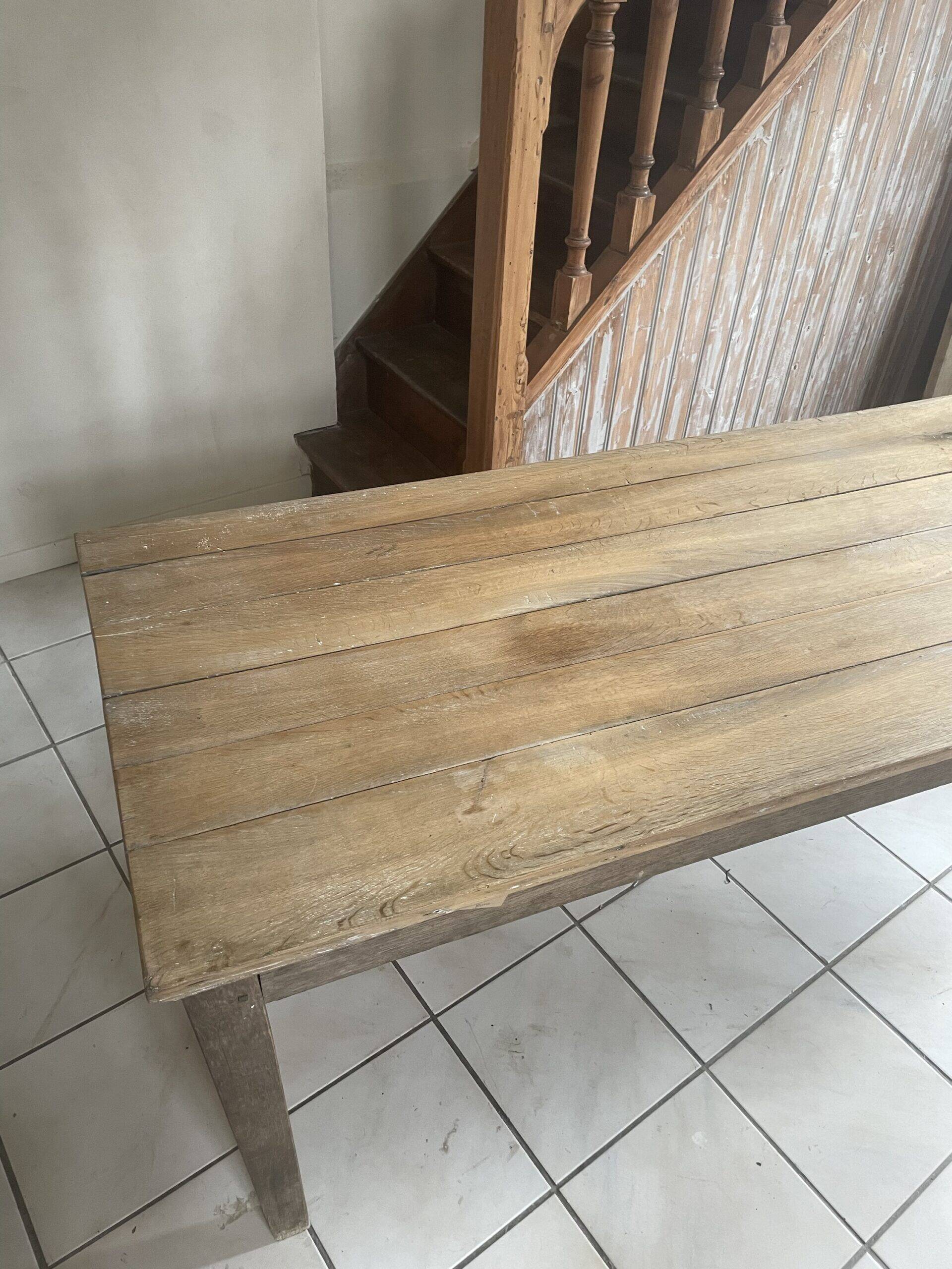 Country farmhouse table