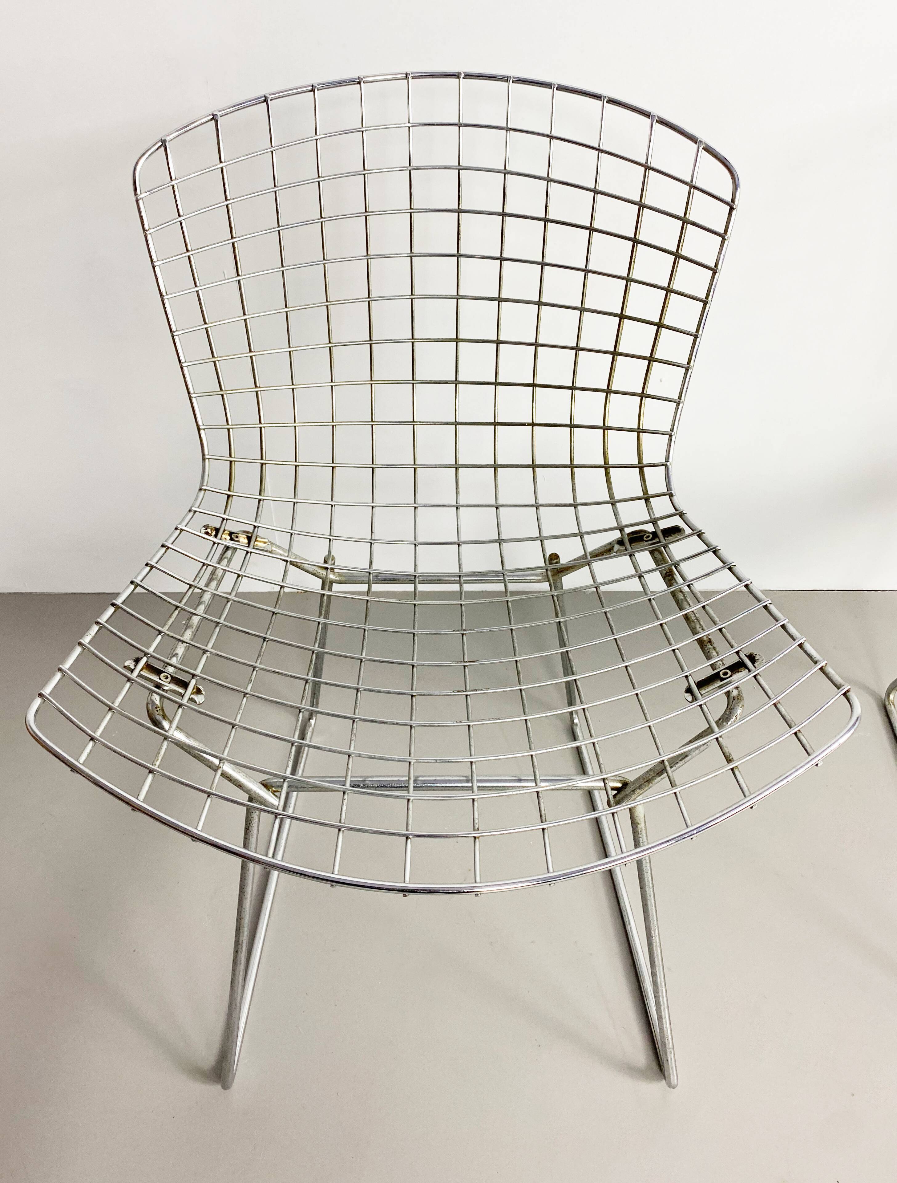 Paire de Side chairs d'Harry Bertoia édition Knoll
