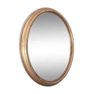Vintage oval mirror 39* 31.5 cm
