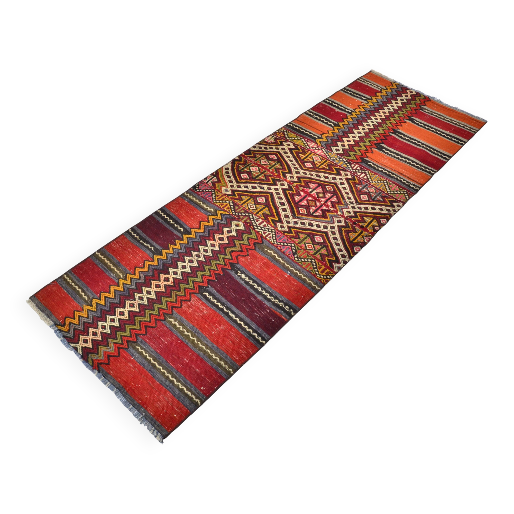 Antique Handwoven Anatolian Carpet sku 3411
