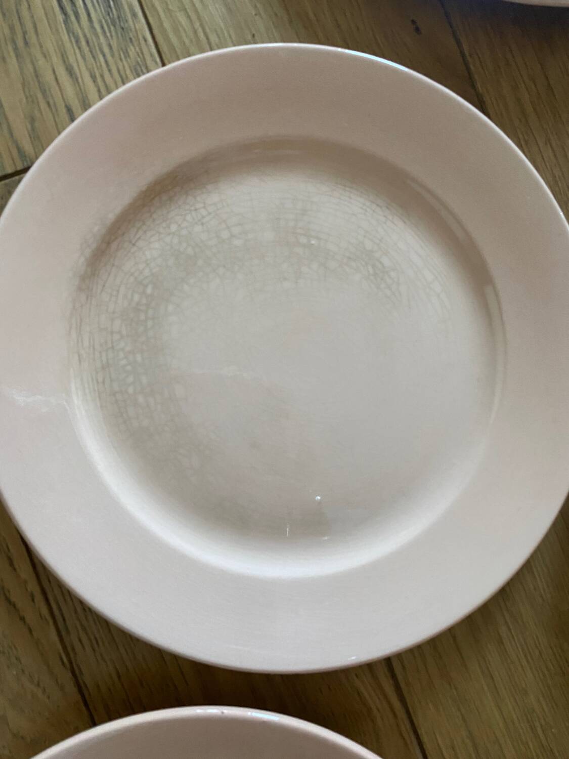 Lot sarreguemines rose