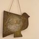 Vallauris earthenware bird mirror