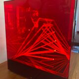 James River's "Cubo di Teo" kinetic lamp
