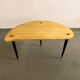 Kidney-Shaped Side Table Produced by Svensk Fur, Sweden, 1970s