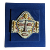Frame with ethnic mask