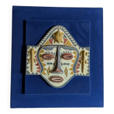 Frame with ethnic mask