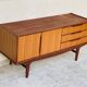 Scandinavian teak row