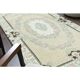 Vintage Turkish Oushak Handmade Wool Cotton Beige Area Rug 117x219