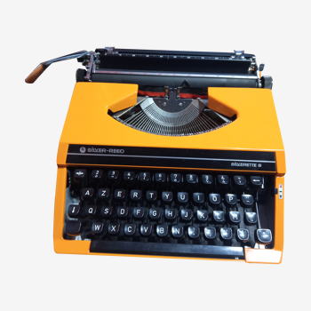 Typewriter Silver Reed Silverette S Orange