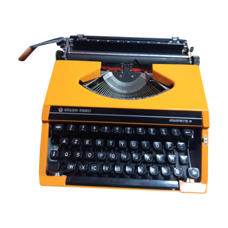 Typewriter Silver Reed Silverette S Orange