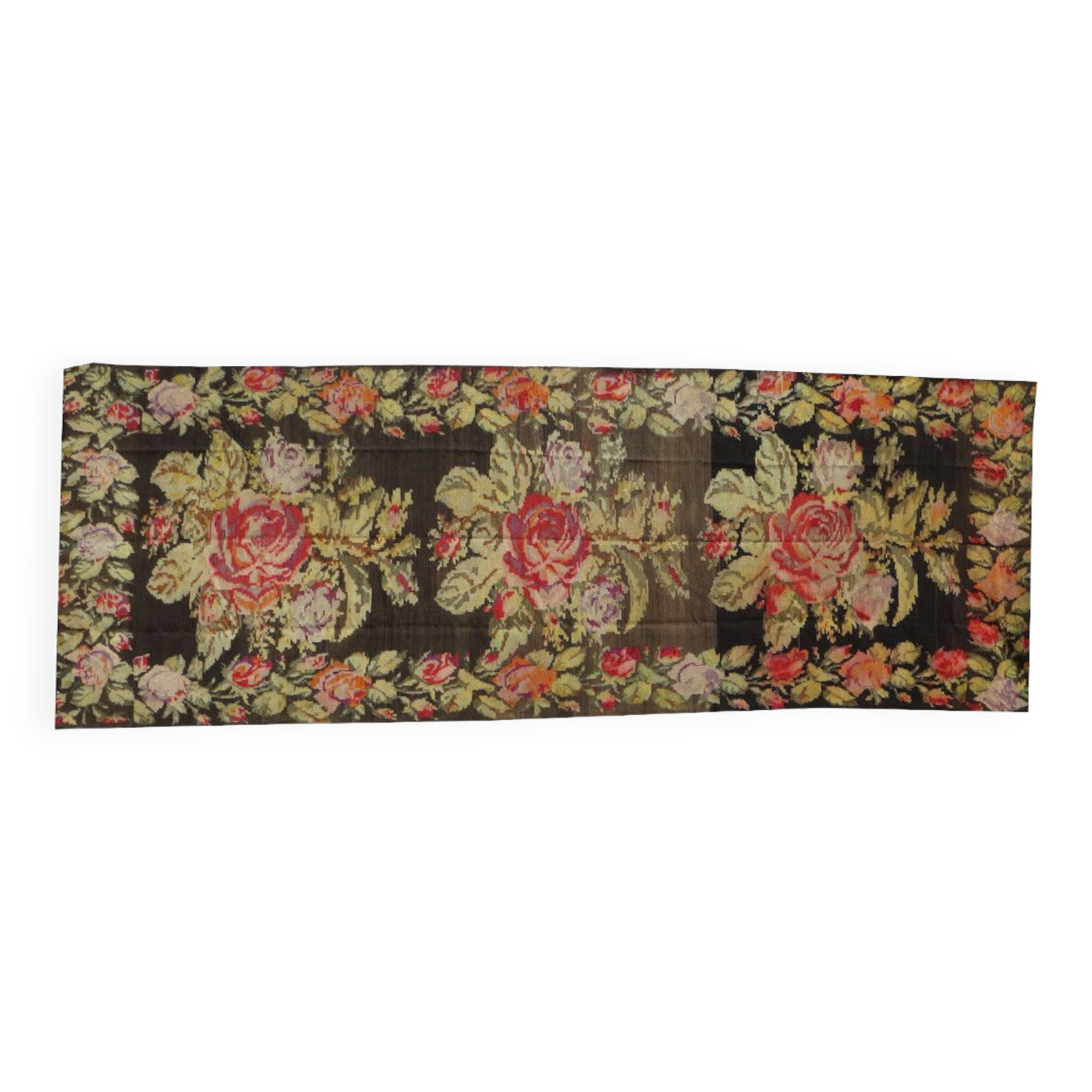 Old Moldovan carpet 148cm x 415cm