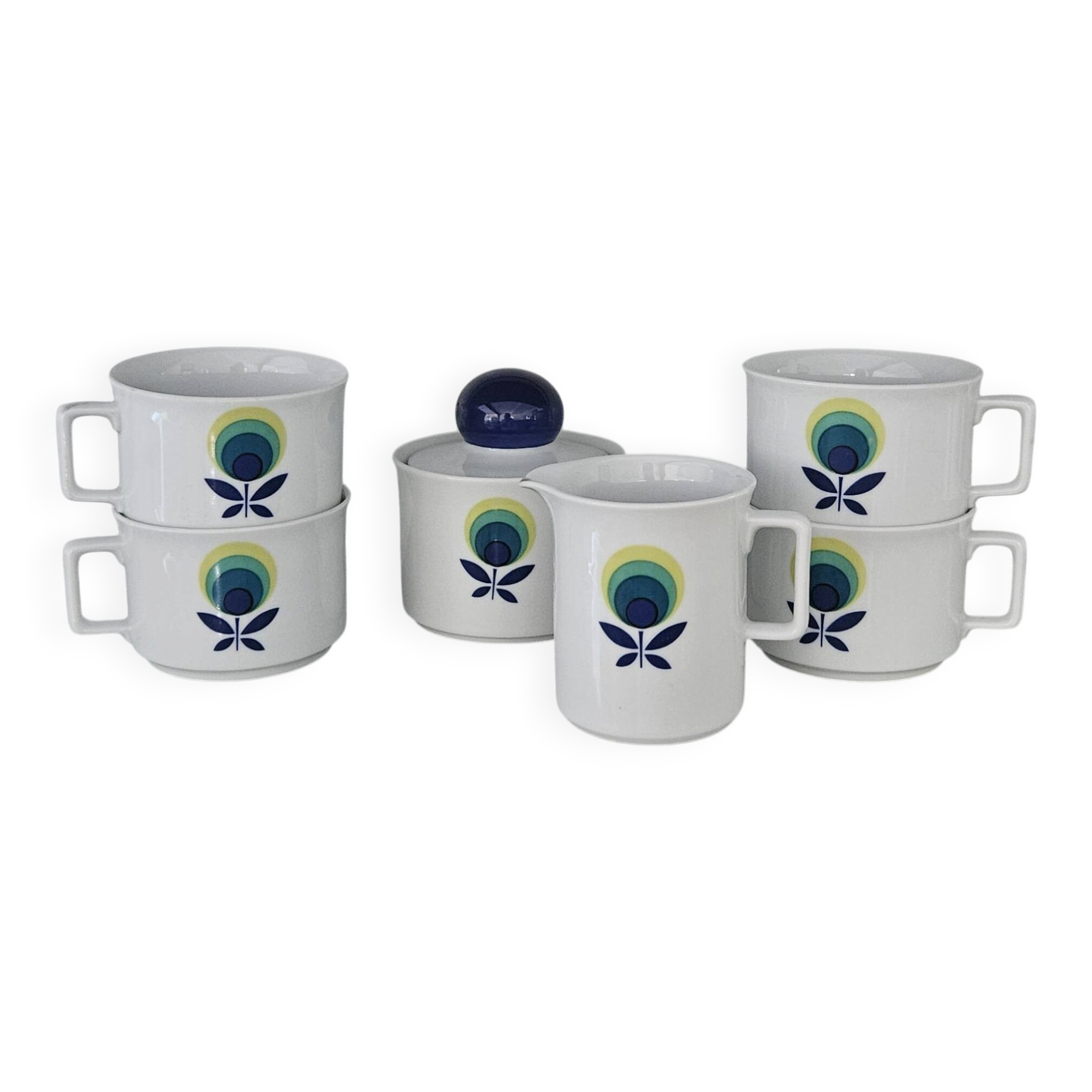 Service café 60s 70s vintage pop Bavaria Schirnding