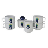 Service café 60s 70s vintage pop Bavaria Schirnding