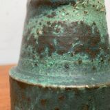 Brutalist pottery vase by Mobach, mid-century, 1960s.