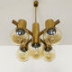 Swedish brass chandelier model 1892 by Hans Agne Jakobsson
