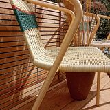 Scoubidou chairs x2