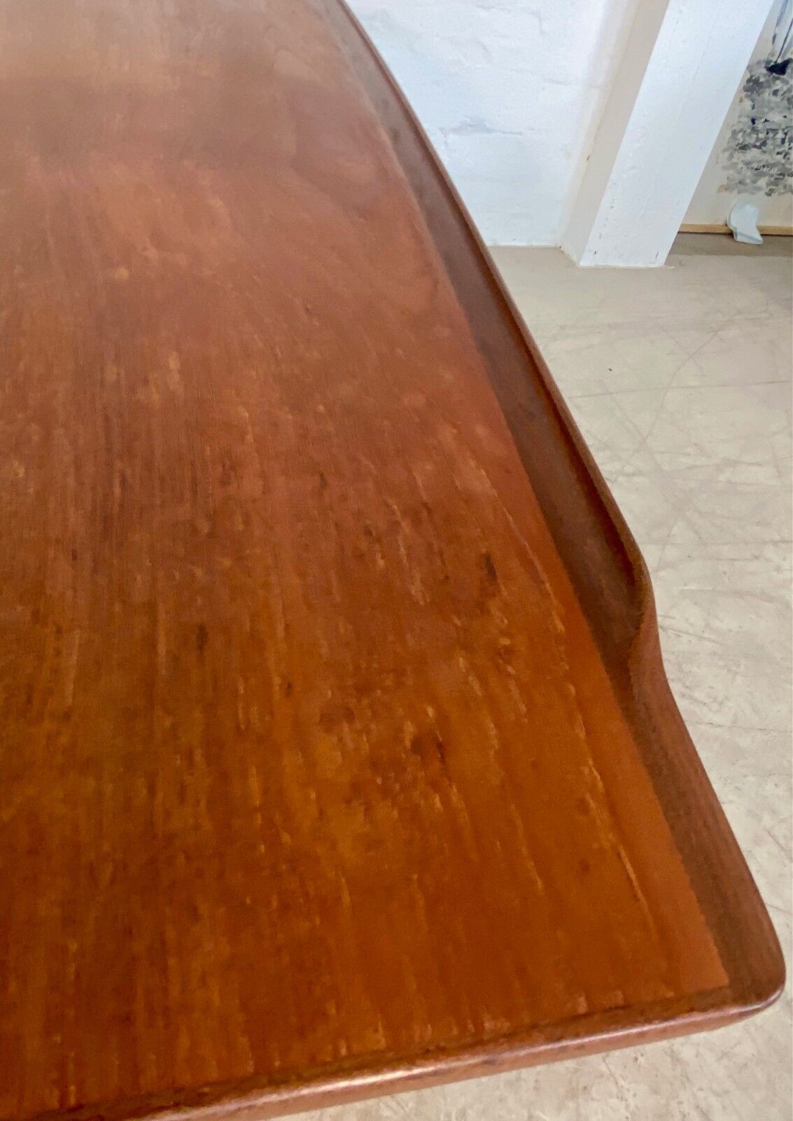 Vintage retro Danish mid-century boomerang desk 1960s