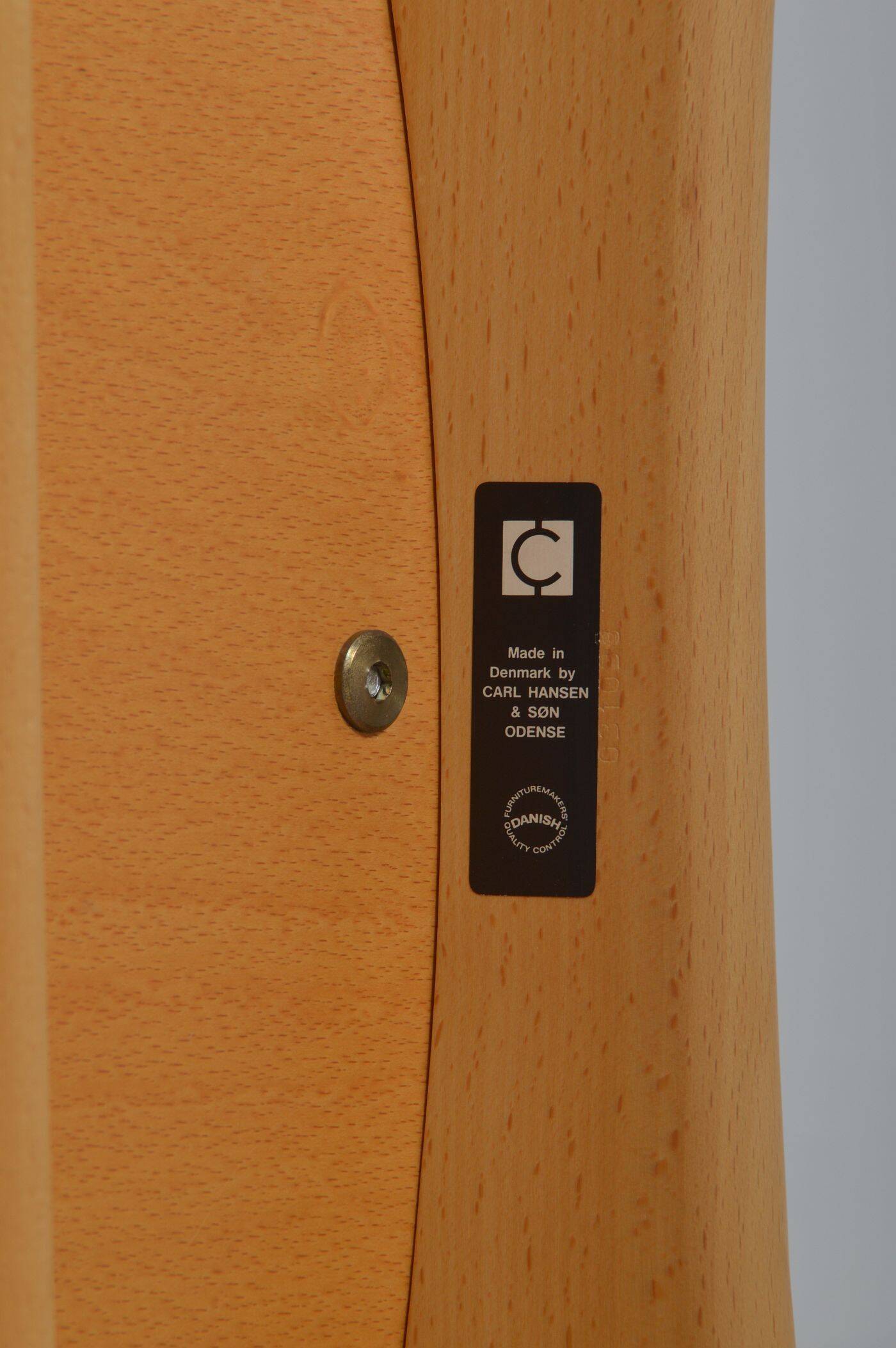 Set CH-29 Sawbuck chairs designed by Hans Wegner for Carl Hansen & Son