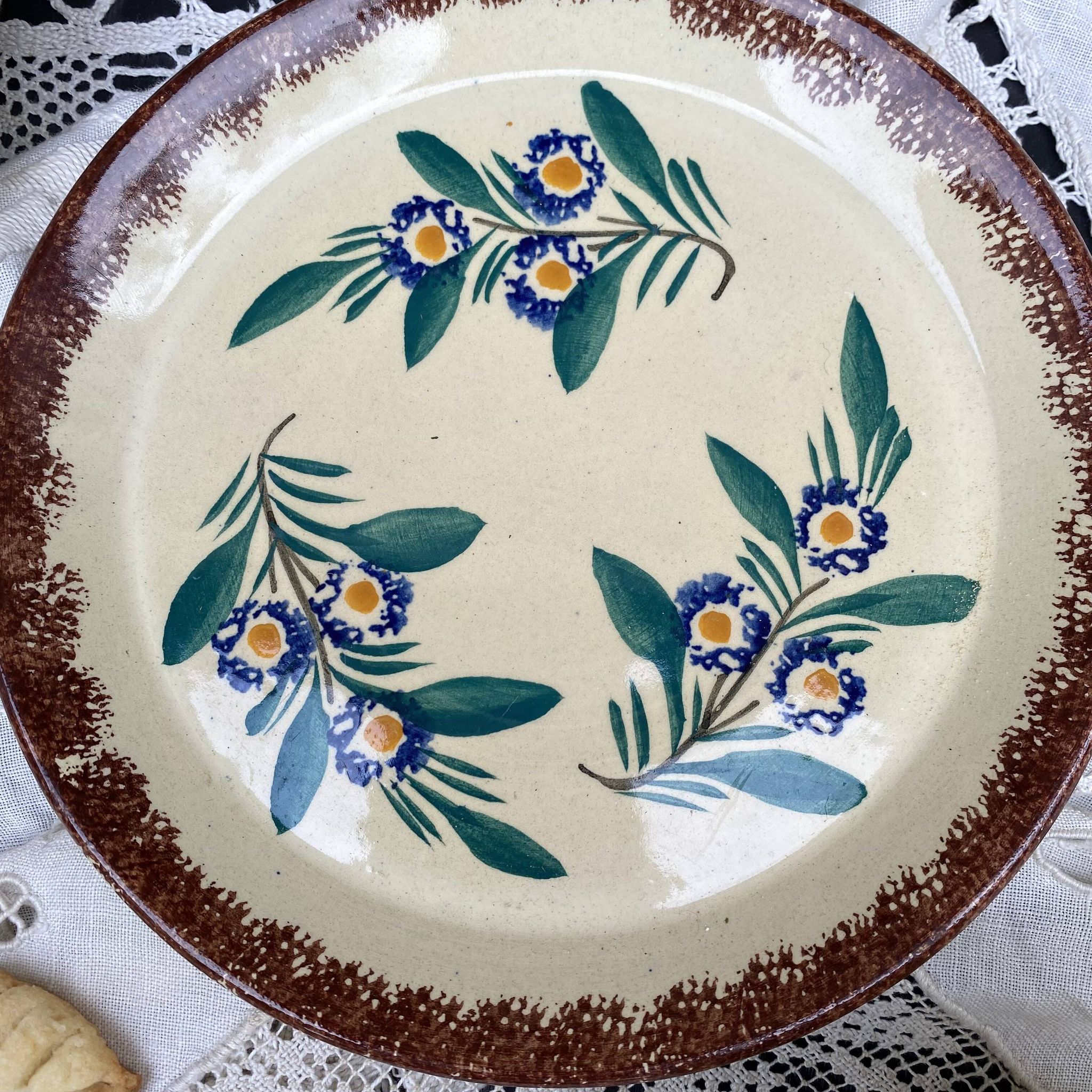 Henriot Quimper teacup and saucer